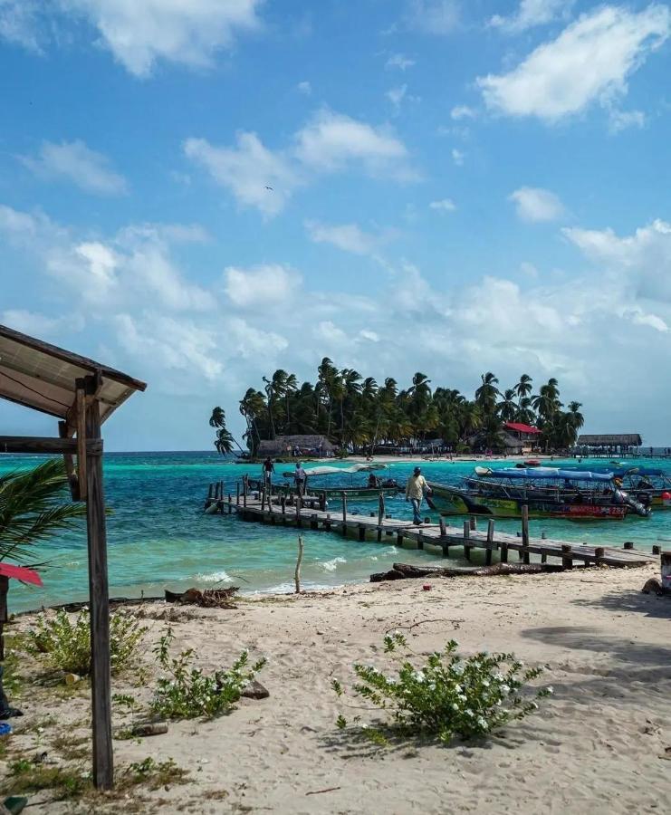 San Blas Wild Bed & Breakfast Mamartupo Bagian luar foto