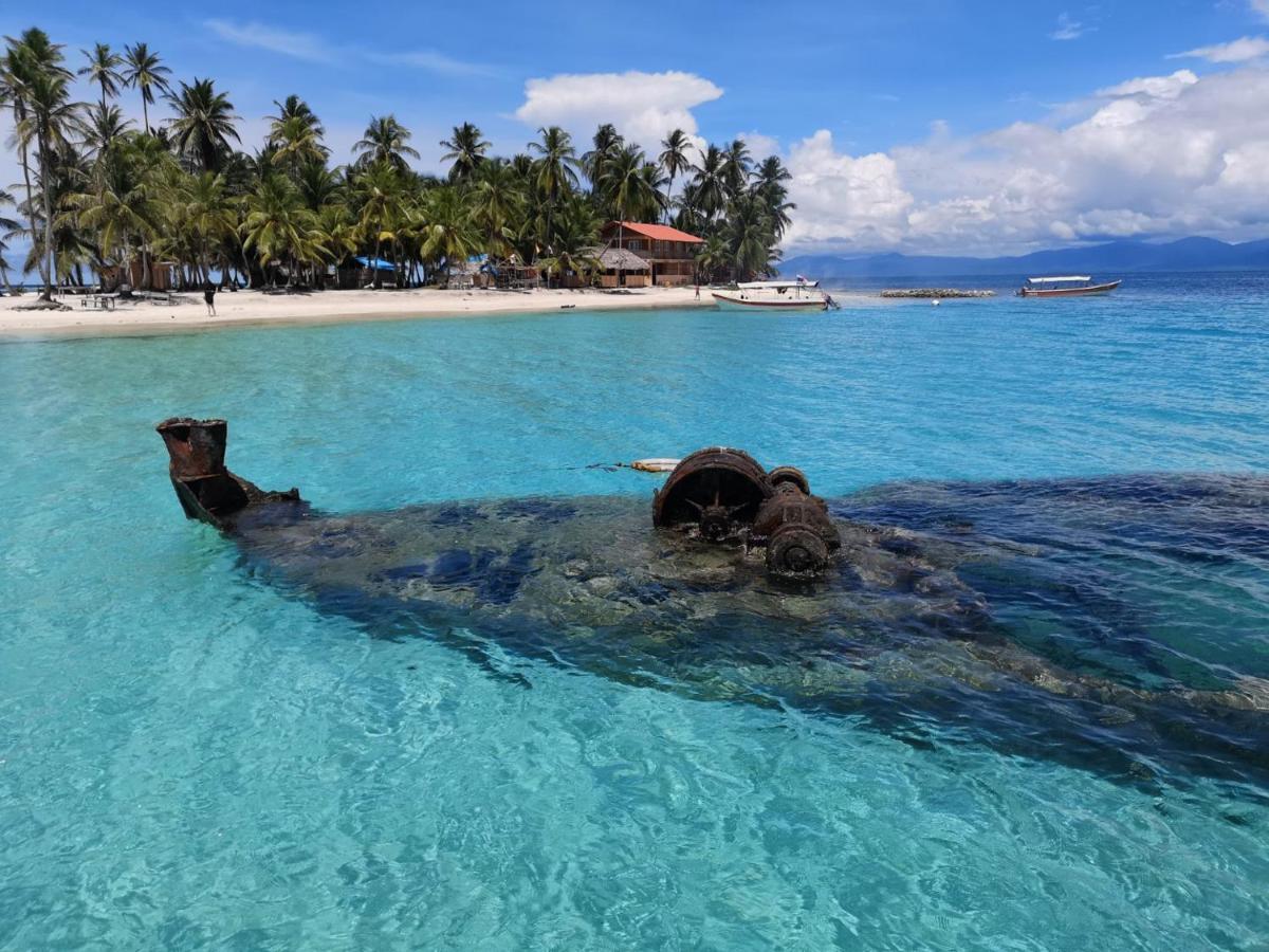 San Blas Wild Bed & Breakfast Mamartupo Bagian luar foto